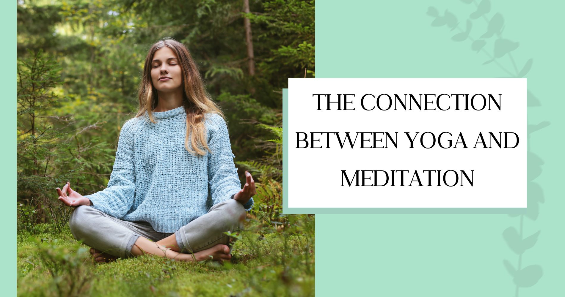 The Connection Between Yoga and Meditation